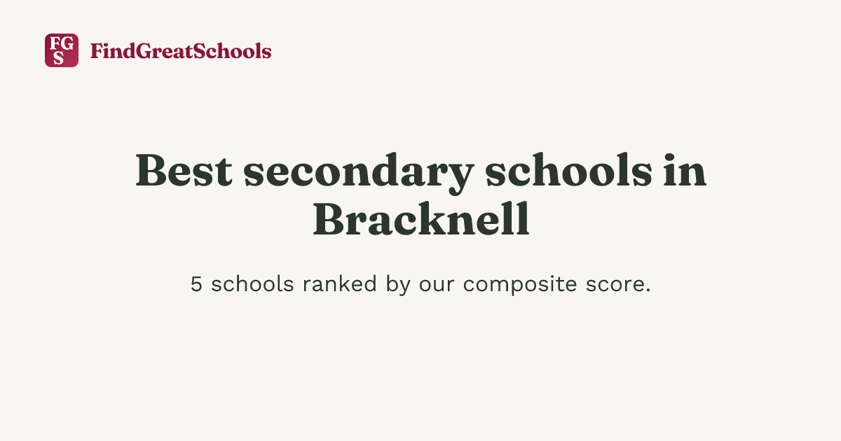 Best secondary schools in Bracknell 2026 — Ofsted, GCSE results